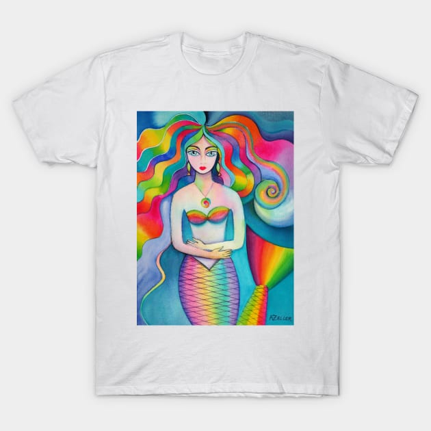 Mermaid create art history T-Shirt by karincharlotte